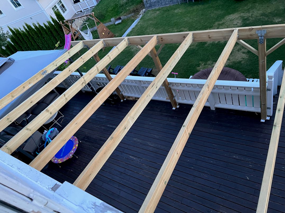 Overdækket terrasse Overdækket terrasse